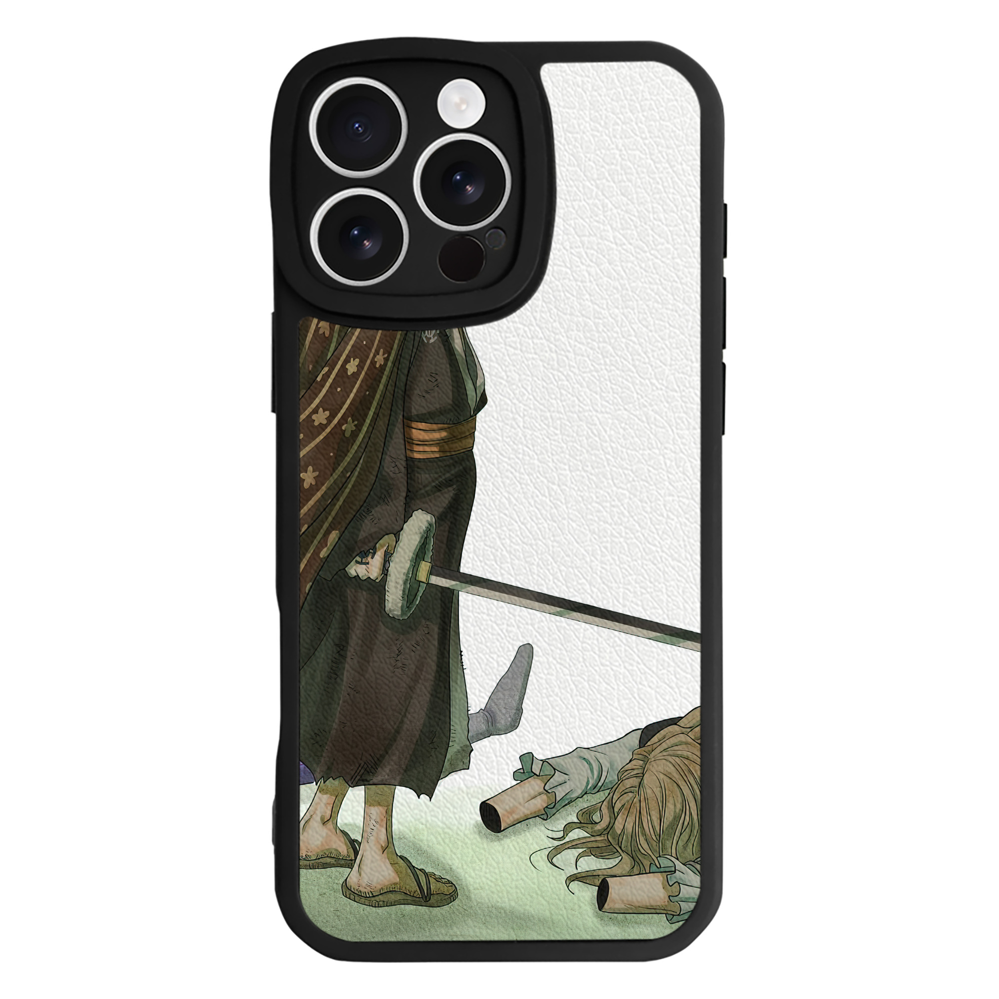 （画像用） ワンピース ONE PIECE 【iPhone 16シリーズ対応】シリコンスマホケース（レザー調） 材質：シリコン